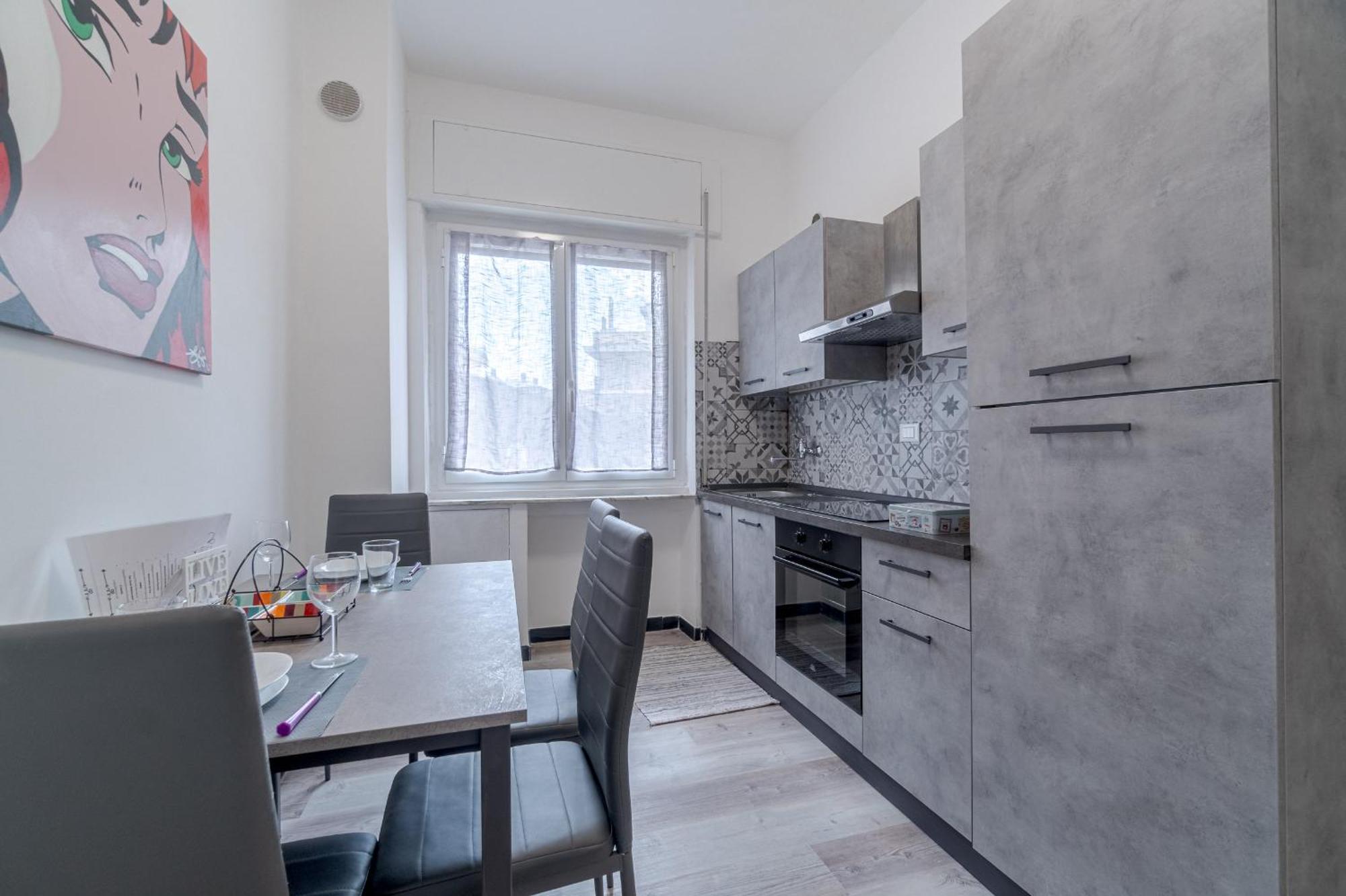 Monik House: Central House With Parking Apartment Генуа Екстериор снимка